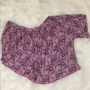 Free people ONE shoulder shirt